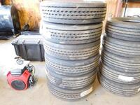 (6) NEW GOODYEAR ENDURANCE RSA 255/70R22.5 TRAILER TIRES