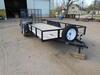 2015 TRIPLE CROWN BUMPER PULL UTILITY TRAILER, 14 FT. LONG, 7 FT. WIDE, TANDEM AXLE, VIN# 1XNU616T2F1060475, (TRAILER NO. C-4) - DELAYED PICK UP 3-09-2018 - 2