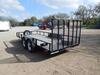 2015 TRIPLE CROWN BUMPER PULL UTILITY TRAILER, 14 FT. LONG, 7 FT. WIDE, TANDEM AXLE, VIN# 1XNU616T2F1060475, (TRAILER NO. C-4) - DELAYED PICK UP 3-09-2018 - 5