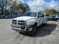 2010 DODGE RAM 3500 4X2 QUAD CAB SERVICE TRUCK, CUMMINS 6.7L DIESEL ENGINE, 10 FT. SERVICE BED, AIR COMPRESSOR, WITH 424,600 MILES, VIN# 3D6WG4GL6AG103797 (TRUCK NO. 481)