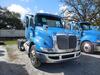 2010 INTERNATIONAL MODEL 8600 SBA 6X4 TRANSTAR CONVENTIONAL, 32 INCH FLAT TOP SLEEPER, CUMMINS ISM ENGINE, 410 H.P., ENGINE BRAKE, EATON FULLER 10 SPEED TRANSMISSION, 40,000 LB. REAR ENDS, FULL SCREW, 3.70 RATIO, LO-LEAF AIR RIDE SUSPENSION WITH DUMP VALV - 2