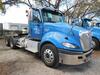 2016 INTERNATIONAL MODEL PROSTAR+ 122 NON-SLEEPER CONVENTIONAL, CUMMINS ISX15 ENGINE, 450 H.P., DEF TANK, 8LL TRANSMISSION, 46,000 LB. REAR ENDS, FULL SCREW, AIR RIDE SUSPENSION, DUAL ALUMINUM FUEL TANKS, SLIDING 5TH, HEADACHERACK, 208 INCH WHEEL BASE, 11 - 5