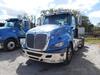 2015 INTERNATIONAL MODEL PROSTAR+ 122 6X4 NON-SLEEPER CONVENTIONAL, CUMMINS ISX15 ENGINE, 450 H.P., ENGINE BRAKE, EATON FULLER 8 SPEED TRANSMISSION WITH LOW LOW, 46,000 LB. REAR ENDS, FULL SCREW, AIR RIDE SUSPENSION WITH DUMP VALVE, DUAL 80 GALLON FUEL TA