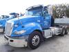 2015 INTERNATIONAL MODEL PROSTAR+ 122 6X4 NON-SLEEPER CONVENTIONAL, CUMMINS ISX15 ENGINE, 450 H.P., ENGINE BRAKE, EATON FULLER 8 SPEED TRANSMISSION WITH LOW LOW, 46,000 LB. REAR ENDS, FULL SCREW, AIR RIDE SUSPENSION WITH DUMP VALVE, DUAL 80 GALLON FUEL TA - 6