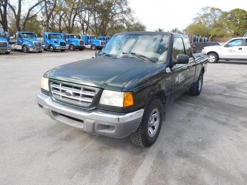 2001 FORD RANGER XLT EXTENDED CAB TRUCK, GAS ENGINE, AUTOMATIC TRANSMISSION, WITH 193,770 MILES, VIN# 1FTYR14VX1TA86194 (TRUCK NO. 489)