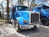 2015 PETERBILT MODEL 367 CONVENTIONAL, 36 INCH FLAT TOP SLEEPER, CUMMINS ISX15 500V ENGINE, 500 H.P., ENGINE BRAKE, EATON FULLER 18 SPEED TRANSMISSION, 20,000 LB. FRONT AXLE, 46,000 LB. REAR ENDS, FULL SCREW, AIR LIFT PUSHER AXLE, AIR RIDE SUSPENSION WITH - 4