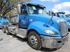 2015 INTERNATIONAL MODEL PROSTAR+ 122 6X4 NON-SLEEPER CONVENTIONAL, CUMMINS ISX15 ENGINE, 450 H.P., ENGINE BRAKE, EATON FULLER 8 SPEED TRANSMISSION WITH LOW LOW, 46,000 LB. REAR ENDS, FULL SCREW, AIR RIDE SUSPENSION WITH DUMP VALVE, DUAL 80 GALLON FUEL TA - 2