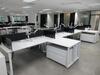 STEELCASE 8 PERSON WORK STATION W/ 8 CABINETS AND NO CHAIRS 24' X 11' X 29", (2ND FLOOR) - 3