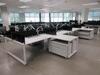 STEELCASE 8 PERSON WORK STATION W/ 8 CABINETS AND NO CHAIRS 24' X 11' X 29", (2ND FLOOR) - 4