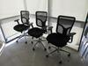 LOT OF (18) @ THE OFFICE BLACK CHAIRS PNEUMATIC 3 LEVERS, (2ND FLOOR) - 3