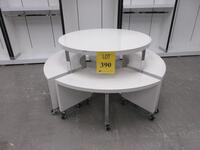 54" ROUND DISPLAY UNIT, (1ST FLOOR)