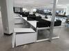 STEELCASE 8 PERSON WORK STATION W/ 8 CABINETS AND NO CHAIRS 26' X 11' X 29", (2ND FLOOR) - 3