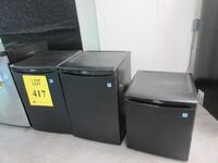 LOT (3) ASST'D DANBY SMALL REFRIGERATORS, (1ST FLOOR)