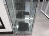 SQUARE GLASS/CHROME SHOWCASE TOWER DISPLAY, 17.5" X 17.5" X 67", (1ST FLOOR) - 3