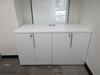 LOT OF (2) WOOD STEELCASE CABINETS 5' X 2' X 34", 30" X 24" X 72", (1ST FLOOR) - 2