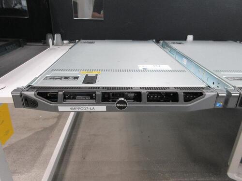 DELL POWEREDGE R610 W/ (2) INTEL XEON X5560 2.8GHZ, 12 X 8GB RAM, 2 X 146GB HD, (NO OPERATING SYSTEM)â€ (2ND FLOOR)