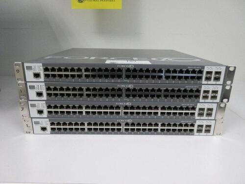 LOT OF (4) FORCE 10 MODEL: S50-01-GE-48T-V SWITCH, (2ND FLOOR)