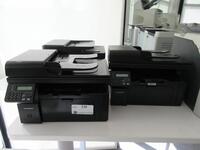 LOT OF ASST'D HP PRINTERS (2) M1212NF AND (1) M127FN, (2ND FLOOR)