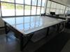 GERBER CUTTER MODEL: DCS 2500 SINGLE PLY CUTTER, CONTROLLER SER: 2571, CUTTER SER: 5484, YEAR: 2013, 6' X 12' CUTTING TABLE, W/ HUSKY 30 GALLON AIR COMPRESSOR, (WE DONT HAVE PASSWORD FOR COMPUTER), (3RD FLOOR) - 6