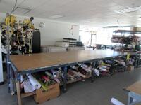 FABRIC CUTTING TABLE 20' X 6' (NO FABRIC) (3RD FLOOR)