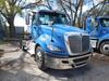 2016 INTERNATIONAL MODEL PROSTAR+ 122 NON-SLEEPER CONVENTIONAL, CUMMINS ISX15 ENGINE, 450 H.P., DEF TANK, 8LL TRANSMISSION, 46,000 LB. REAR ENDS, FULL SCREW, AIR RIDE SUSPENSION, DUAL ALUMINUM FUEL TANKS, SLIDING 5TH, HEADACHERACK, 208 INCH WHEEL BASE, 11 - 2