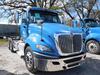 2015 INTERNATIONAL MODEL PROSTAR+ 122 6X4 NON-SLEEPER CONVENTIONAL, CUMMINS ISX15 ENGINE, 450 H.P., ENGINE BRAKE, EATON FULLER 8 SPEED TRANSMISSION WITH LOW LOW, 46,000 LB. REAR ENDS, FULL SCREW, AIR RIDE SUSPENSION WITH DUMP VALVE, DUAL 80 GALLON FUEL TA - 2