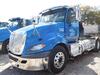 2015 INTERNATIONAL MODEL PROSTAR+ 122 6X4 NON-SLEEPER CONVENTIONAL, CUMMINS ISX15 ENGINE, 450 H.P., ENGINE BRAKE, EATON FULLER 8 SPEED TRANSMISSION WITH LOW LOW, 46,000 LB. REAR ENDS, FULL SCREW, AIR RIDE SUSPENSION WITH DUMP VALVE, DUAL 80 GALLON FUEL TA - 6