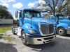 2015 INTERNATIONAL MODEL PROSTAR+ 122 6X4 NON-SLEEPER CONVENTIONAL, CUMMINS ISX15 ENGINE, 450 H.P., ENGINE BRAKE, EATON FULLER 8 SPEED TRANSMISSION WITH LOW LOW, 46,000 LB. REAR ENDS, FULL SCREW, AIR RIDE SUSPENSION WITH DUMP VALVE, DUAL 80 GALLON FUEL TA - 2