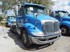 2010 INTERNATIONAL MODEL 8600 SBA 6X4 TRANSTAR CONVENTIONAL, 32 INCH FLAT TOP SLEEPER, CUMMINS ISM ENGINE, 410 H.P., ENGINE BRAKE, EATON FULLER 10 SPEED TRANSMISSION, 40,000 LB. REAR ENDS, FULL SCREW, 3.70 RATIO, LO-LEAF AIR RIDE SUSPENSION WITH DUMP VALV - 4