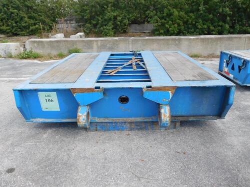 2008 TRAIL KING 120" X 102" FLAT DECK EXTENSION 70 TON CAPACITY, (UNIT NO. M4153N)