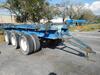 1971 MODU STEEL POLE DOLLY, 15 FT. LONG, STEEL CROSSMEMBERS, SPRING SUSPENSION, TRI-AXLE, 22.5 LOW PROFILE TIRES, STEEL DISC WHEELS PD10 - 6