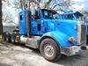 2015 PETERBILT MODEL 367 CONVENTIONAL, 36 INCH FLAT TOP SLEEPER, CUMMINS ISX15 500V ENGINE, 500 H.P., ENGINE BRAKE, EATON FULLER 18 SPEED TRANSMISSION, 20,000 LB. FRONT AXLE, 46,000 LB. REAR ENDS, FULL SCREW, AIR LIFT PUSHER AXLE, AIR RIDE SUSPENSION WITH - 2