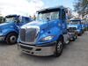 2016 INTERNATIONAL MODEL PROSTAR+ 122 NON-SLEEPER CONVENTIONAL, CUMMINS ISX15 ENGINE, 450 H.P., DEF TANK, 8LL TRANSMISSION, 46,000 LB. REAR ENDS, FULL SCREW, AIR RIDE SUSPENSION, DUAL ALUMINUM FUEL TANKS, SLIDING 5TH, HEADACHERACK, 208 INCH WHEEL BASE, 11 - 2