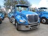 2016 INTERNATIONAL MODEL PROSTAR+ 122 NON-SLEEPER CONVENTIONAL, CUMMINS ISX15 ENGINE, 450 H.P., DEF TANK, 8LL TRANSMISSION, 46,000 LB. REAR ENDS, FULL SCREW, AIR RIDE SUSPENSION, DUAL ALUMINUM FUEL TANKS, SLIDING 5TH, HEADACHERACK, 208 INCH WHEEL BASE, 11 - 3