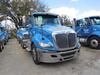 2015 INTERNATIONAL MODEL PROSTAR+ 122 6X4 NON-SLEEPER CONVENTIONAL, CUMMINS ISX15 ENGINE, 450 H.P., ENGINE BRAKE, EATON FULLER 8 SPEED TRANSMISSION WITH LOW LOW, 46,000 LB. REAR ENDS, FULL SCREW, AIR RIDE SUSPENSION WITH DUMP VALVE, DUAL 80 GALLON FUEL TA - 4