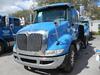 2010 INTERNATIONAL MODEL 8600 SBA 6X4 TRANSTAR CONVENTIONAL, 32 INCH FLAT TOP SLEEPER, CUMMINS ISM ENGINE, 410 H.P., ENGINE BRAKE, EATON FULLER 10 SPEED TRANSMISSION, 40,000 LB. REAR ENDS, FULL SCREW, 3.70 RATIO, LO-LEAF AIR RIDE SUSPENSION WITH DUMP VALV - 3