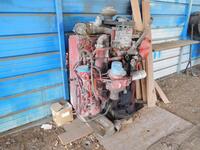 (LOT) ASST'D TRUCK PARTS, CUMMINS ENGINE (FOR PARTS), AND TRANSMISSION (FOR PARTS)