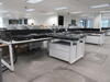 STEELCASE 8 PERSON WORK STATION W/ 8 CABINETS AND NO CHAIRS 24' X 11' X 29", (2ND FLOOR) - 3