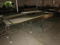 7 Baggage scanner inclined roller beds. L 3540mm