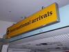 International Arrivals Illuminated Sign - 3