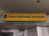 International Arrivals Illuminated Sign - 5