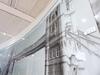 Large Printed Glass Panel Panorama displaying Tower Bridge - 4