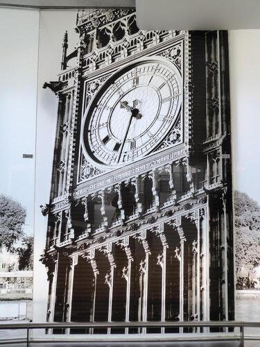 Large Printed Glass Panel of Big Ben