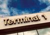 The ICONIC building Heathrow Terminal 1 sign
