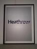 Iconic 'Heathrow' Logo mounted colour picture - 2