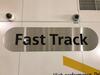 Large Fast Track Sign - 2