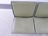 Green Leather Five person seat - 3
