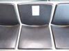 Original Black Leather Five person seat - 5