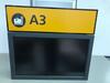 Electronic Check-in desk 'A-3? Sign and Monitor - 4