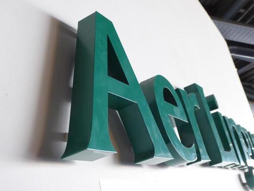 Iconic Aer Lingus Airline Sign